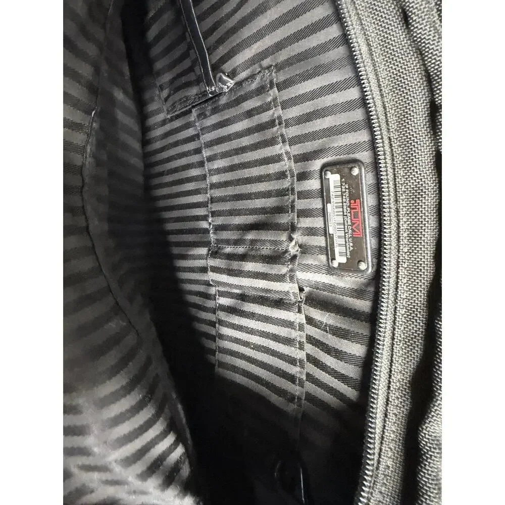 Tumi Ballistic Breifcase Soft Case Black 18